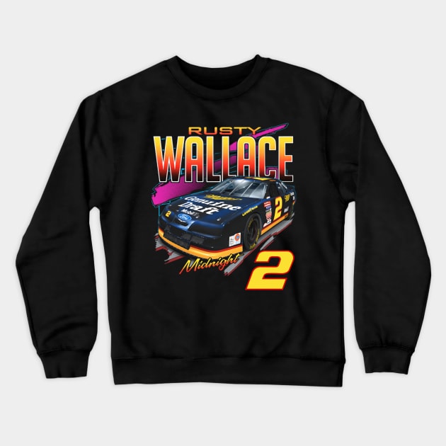 Rusty Wallace 2 Vintage Crewneck Sweatshirt by Erianna Bee